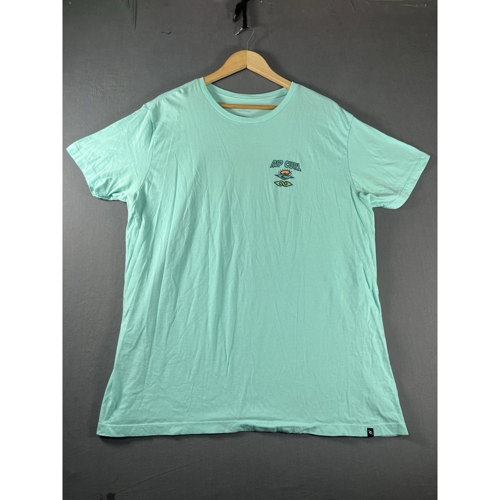 RIPCURL "BORN AT BELLS" GREEN SHIRT Standard Fit Size XL surfwear